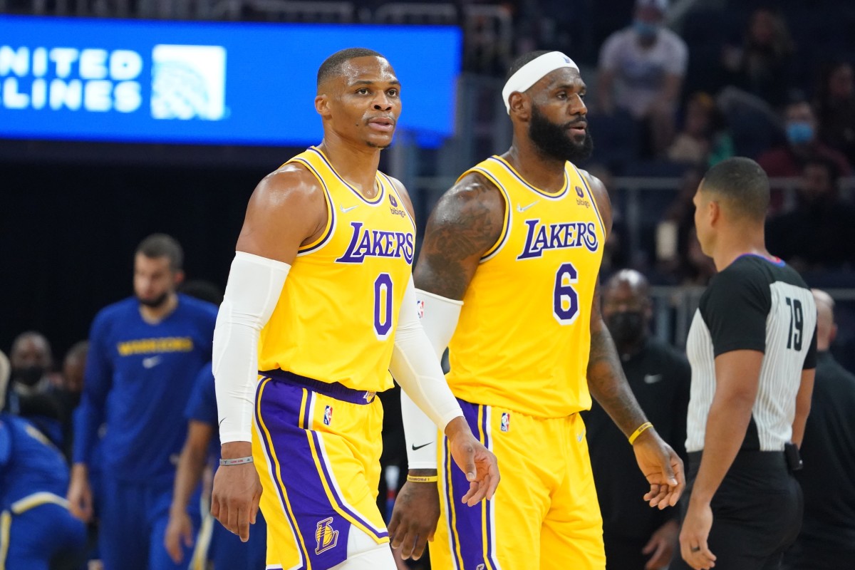 russell westbrook lebron james 10-9-22